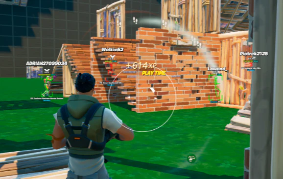 Weapon aimbot guide: AR, SMG and shotgun — Fortnite cheat gameplay screenshot